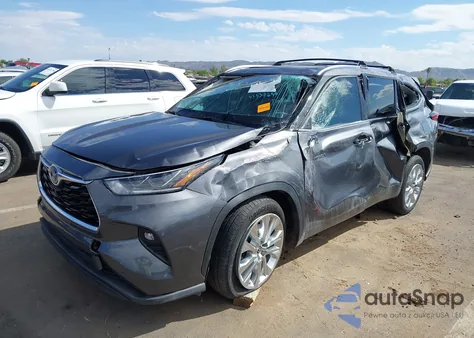 2021 Toyota Highlander Hybrid Limited from USA, damaged, VIN 5TDYARAH7MS507585